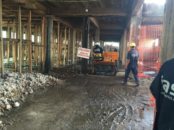 Demolición estructura Mercado 4